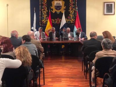 Salón de Plenos del Ayuntamiento de Fasnia
